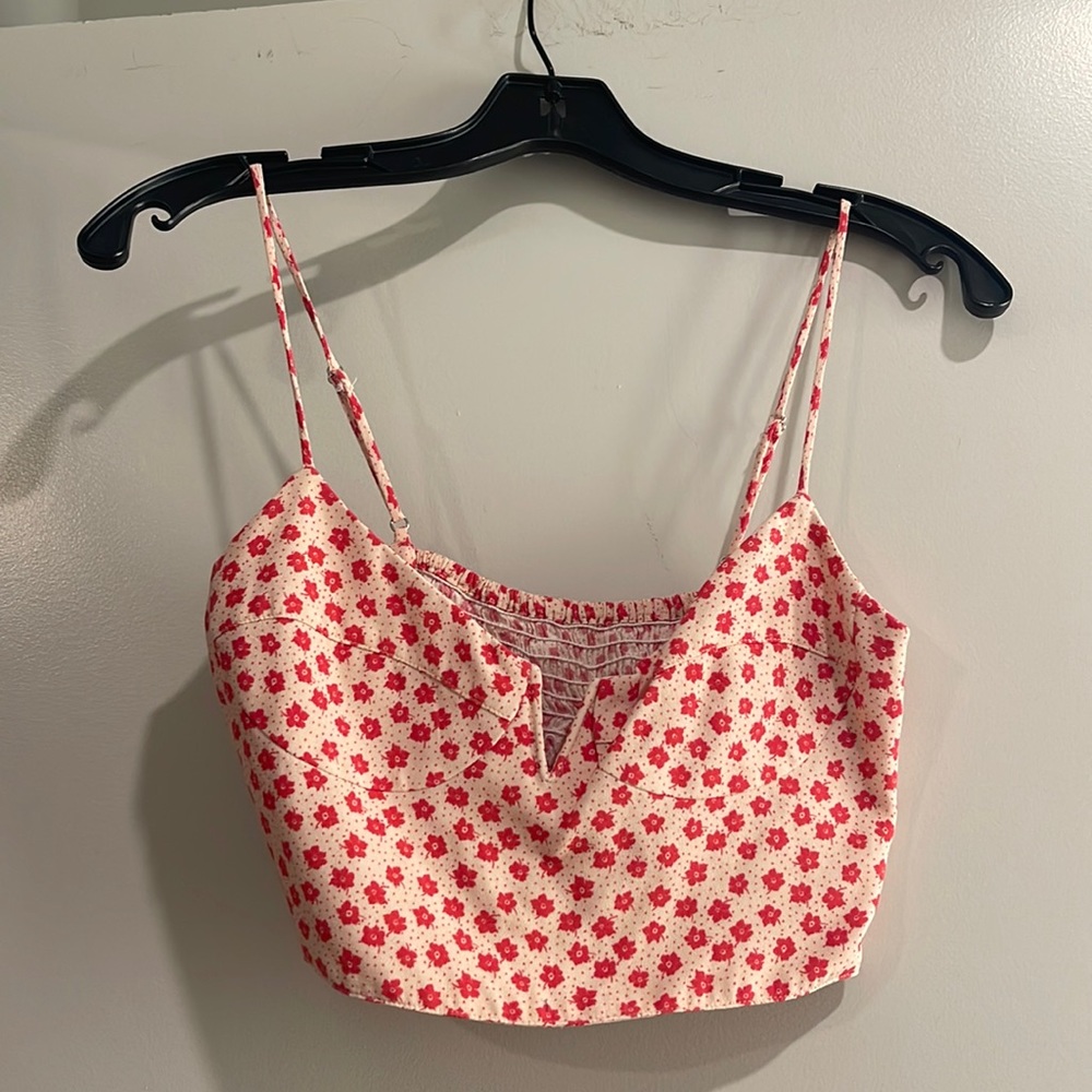 Blue Life Crop Top